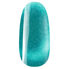 PearLacNeon Cat Eye Effect 730 gél lakk - türkiz lakk zselé