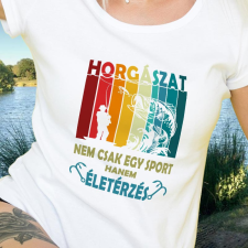  Pecás női póló - Horgászat nem csak egy sport női póló