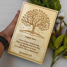  Pedagógusnapra ajándék gravírozott tábla dekorációs kellék