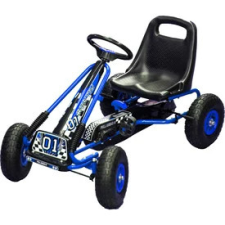  Pedálos gokart - 30 kg, kék lábbal hajtható járgány