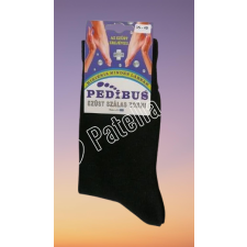 PEDIBUS ezüst szálas zokni fekete 39-42 férfi zokni