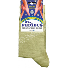 PEDIBUS Pedibus 5007 Ezust Zokni Fekete 35/38 gyógyászati segédeszköz