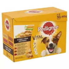 Pedigree Adult mix alutasakos eledel -(12x100g) kutyaeledel