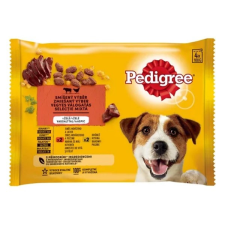 Pedigree állateledel alutasakos pedigree adult kutyáknak 4-pack marha-baromfi válogatás 4x100g 426 323 kutyaeledel