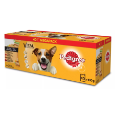 Pedigree alutasak felnőtt kutyáknak aszpikban vegyes válogatás 40x100g kutyaeledel