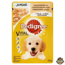 Pedigree Alutasakos Junior Csirke 100g kutyaeledel