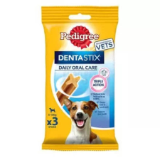 Pedigree DentaStix 5-10kg - jutalomfalat (fogtisztító) Kistestű kutyák részére (3db/45g) jutalomfalat kutyáknak