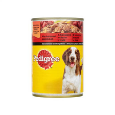 Pedigree Pedigre Adult konzerv - marhahússal - aszpikban (400g) kutyaeledel