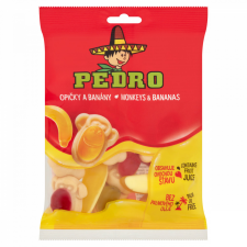  Pedro Monkeys &amp; Bananas gyümölcsös ízű gumicukor 80 g csokoládé és édesség