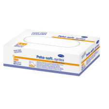 Peha-soft® syntex púdermentes vizsgálókesztyű (L; 100 db) gyógyászati segédeszköz