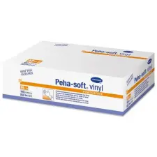  Peha-soft® vinyl púdermentes vizsgálókesztyű (XL; 100 db) gyógyászati segédeszköz