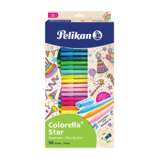 PELIKAN Colorella Star C302 filctoll készlet 50db filctoll, marker