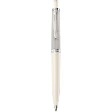 Pelikan Hochwertige Schreibger Pelikan Kugelschreiber K405 Silber-Weiß Geschenkbox (815543) toll
