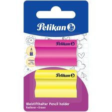 PELIKAN Neon 2db-os ceruzatartós forma radír radír