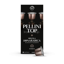 PELLINI Kávékapszula, Nespresso® kompatibilis, 10 db, PELLINI, "Top alu" kávé