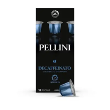 PELLINI Kávékapszula, Nespresso® kompatibilis, 10 db, PELLINI, "Top koffeinmentes" kávé