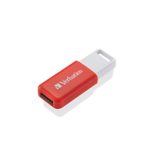  Pendrive, 16GB, USB 2.0, VERBATIM &quot;Databar&quot;, piros pendrive