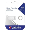  Pendrive, 32GB, USB 2.0,  VERBATIM "Executive Metal", ezüst
