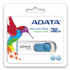 Pendrive DashDrive Classic 32GB USB2.0 Fehér-Kék pendrive