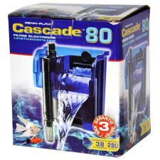 PENN PLAX CASCADE 80 280l/h 38l-ig akváriumi akasztós kűlső szűrő akvárium vízszűrő