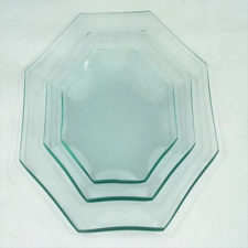 Penta Collection Üvegtál nyolcszög 14cm dekorációs kellék