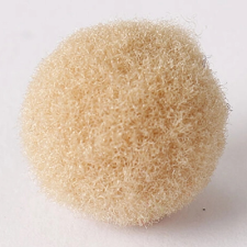 Penta Collection Zsenília pompon 1 cm, 100 db / csomag világosbarna dekorációs kellék