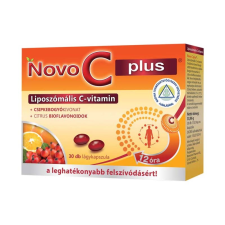 Penta Pharma Kft. Novo C Plus liposzómális C-vitamin lágykapszula csipkebogyóval 30x vitamin és táplálékkiegészítő