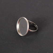 PentaCollection Gyűrű alap, 20 mm rozsdamentes acél ékszeralap