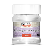 Pentacolor Kft. Pentart Dekupázs ragasztólakk - matt - 230 ml ragasztóanyag
