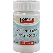 Pentart Decoupage ragasztó selyemfényű, 100 ml ragasztó