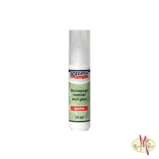 Pentart Decoupage ragasztólakk 20 ml - textilhez decoupage papír