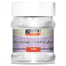 Pentart Decoupage ragasztólakk MATT 230ml Pentart dekorációs kellék