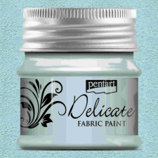 Pentart Delicate textilfesték 50ml - kékezüst textilfesték