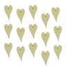 Pentart Fa figura - szivecske - 15db