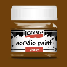 Pentart fényes akrilfesték GESZTENYE 50ml akrilfesték