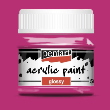 Pentart fényes akrilfesték MAGENTA 50ml akrilfesték