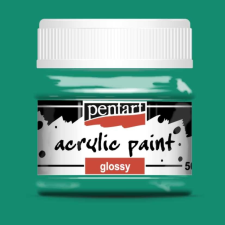 Pentart fényes akrilfesték TÜRKIZ 50ml akrilfesték
