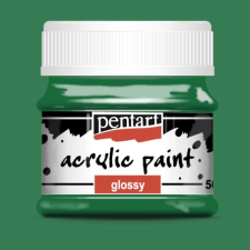 Pentart fényes akrilfesték ZÖLD 50ml akrilfesték