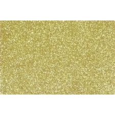 Pentart Kreatív dekorgumilap öntapadós 20x30 cm 2 mm glitteres arany dekorgumi