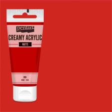  Pentart krémes akrilfesték matt 60 ml - PIROS akrilfesték
