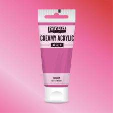 Pentart krémes akrilfesték metál MAGENTA 60 ml akrilfesték