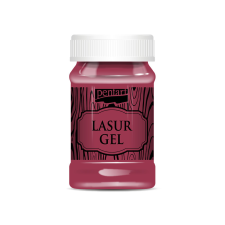 Pentart Lazúr Gél - piros 100ml | Pentart favédőszer és lazúr