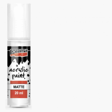 Pentart Matt akrilfesték - FEHÉR 20ml | Pentart akrilfesték