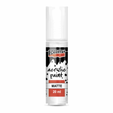 Pentart Matt akrilfesték - TITÁNFEHÉR 20ml | Pentart akrilfesték