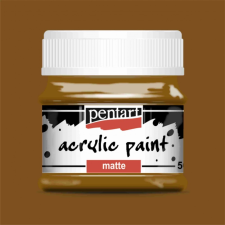 Pentart Matt akrilfesték - VILÁGOSBARNA 50ml | Pentart akrilfesték