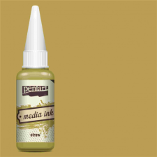 Pentart Média tinta 20ml szalma hobbifesték
