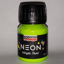 Pentart Neon Akrilfesték 30 ml - Zöld akrilfesték