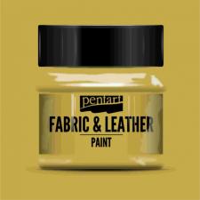 Pentart Textil és bőrfesték 50ml - arany textilfesték