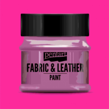 Pentart Textil és bőrfesték 50ml - magenta textilfesték
