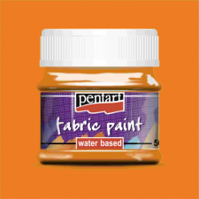 Pentart Textilfesték narancs 50ml textilfesték